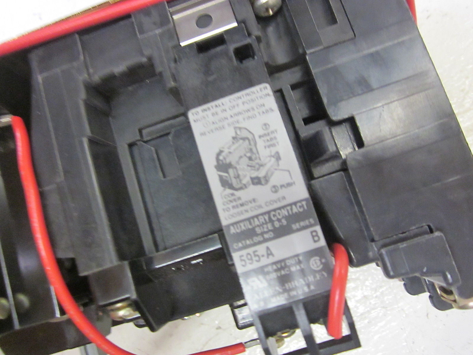 ALLEN BRADLEY SIZE 0 509-AOXD SER. B STARTER 115-120V *NEW IN BOX*