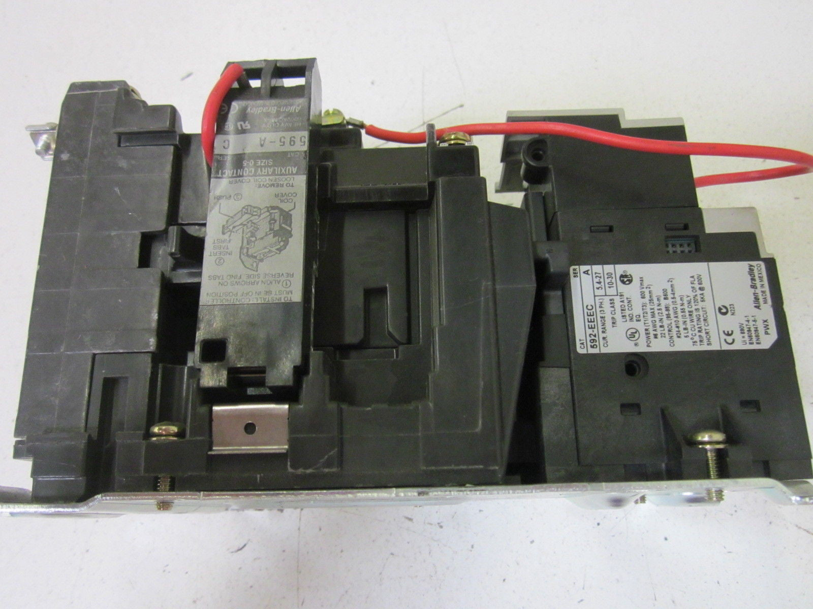 ALLEN BRADLEY 509-BO*-E1+ SER.E 115-120V *NEW NO BOX*
