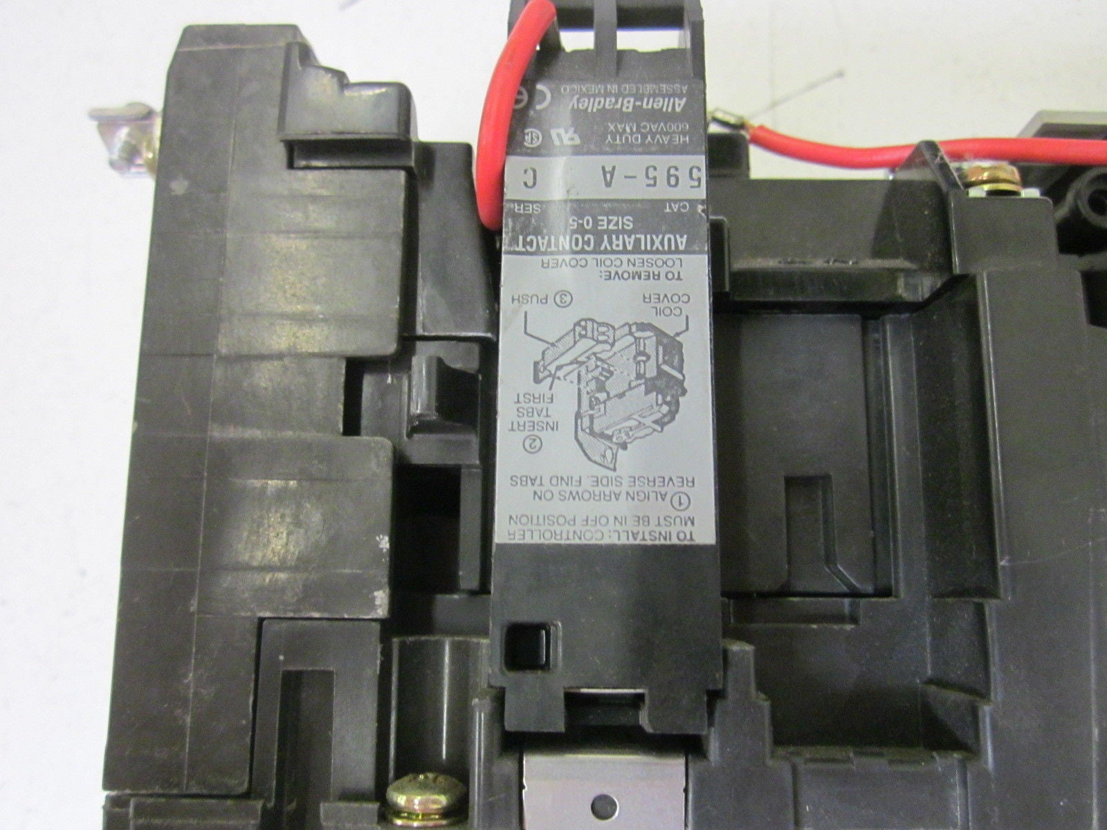 ALLEN BRADLEY 509-BO*-E1+ SER.E 115-120V *NEW NO BOX*