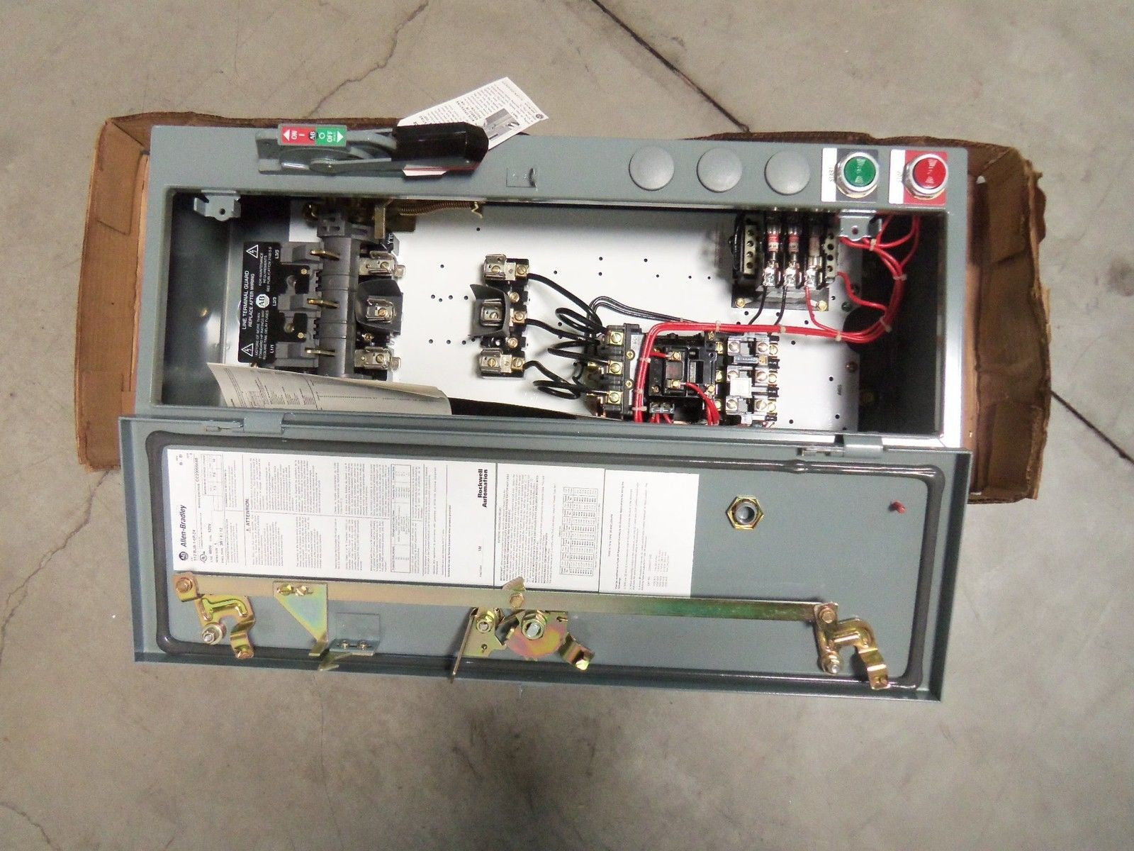 ALLEN BRADLEY 512-BJB-1-6P-24 SERIES 1 COMBINATION STARTER *NEW IN BOX*