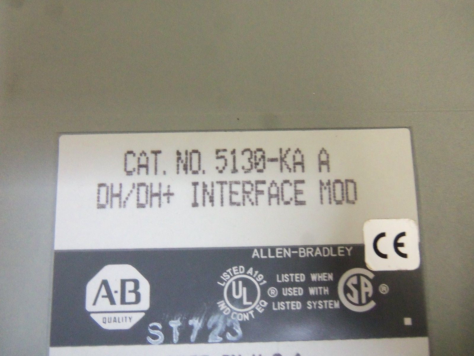 ALLEN BRADLEY 5130-KA SER. A INTERFACE MODULE *USED*