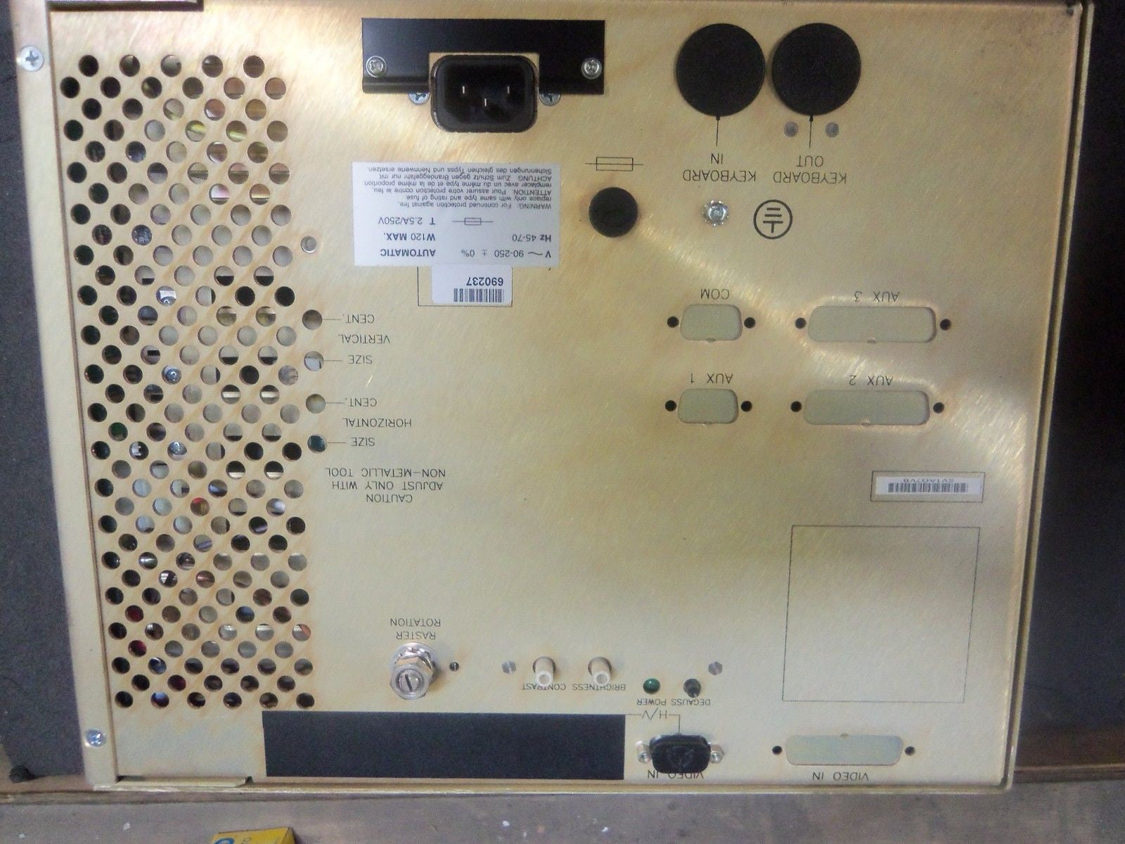 ALLEN BRADLEY 6156-ABZAAZAZZZ SERIES A *USED*