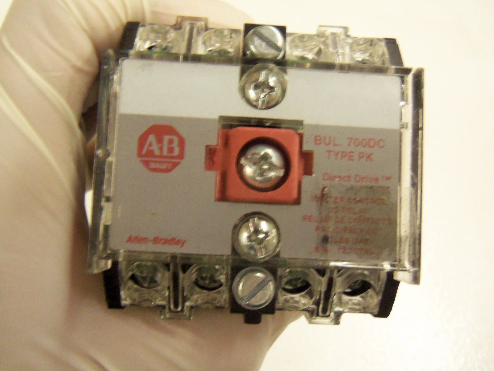 ALLEN BRADLEY 700DC-PK1200DZ24 SERIES D 24V  *USED*