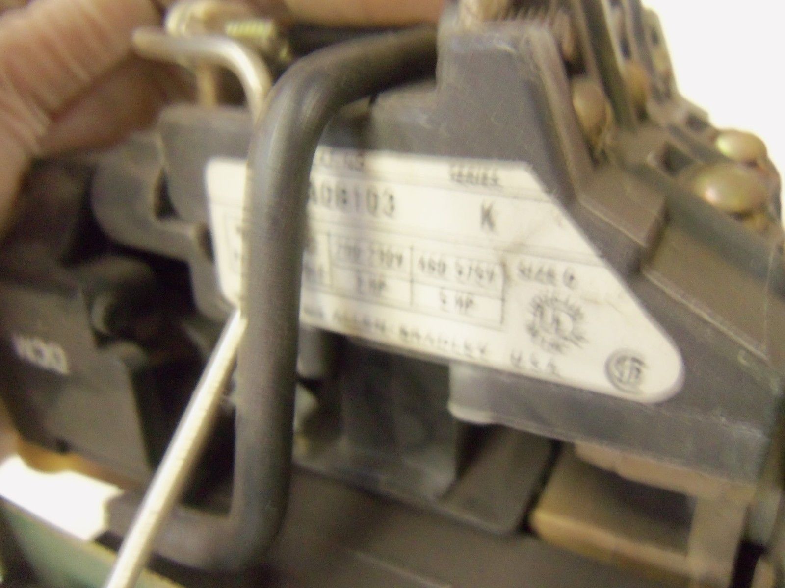 ALLEN BRADLEY 709-AOB103 SERIES K *USED*