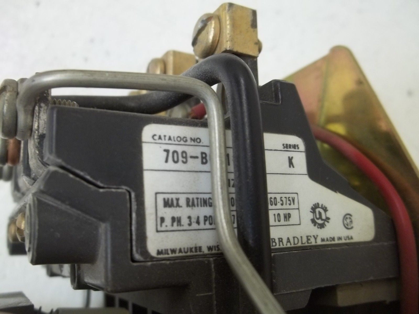 ALLEN BRADLEY 709-B0A103 SER.K 240V *USED*
