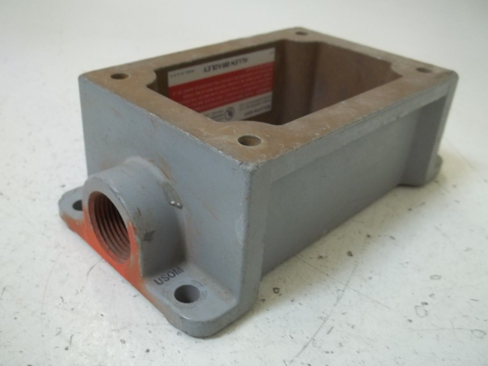 ALLEN BRADLEY 800H-1HZX7 SER.X BODY ONLY *USED*