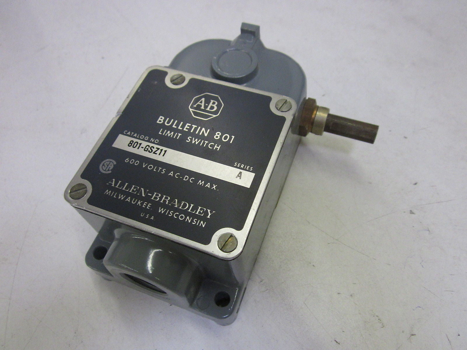 ALLEN BRADLEY 801-GSZ11 SER.A *NEW NO BOX*