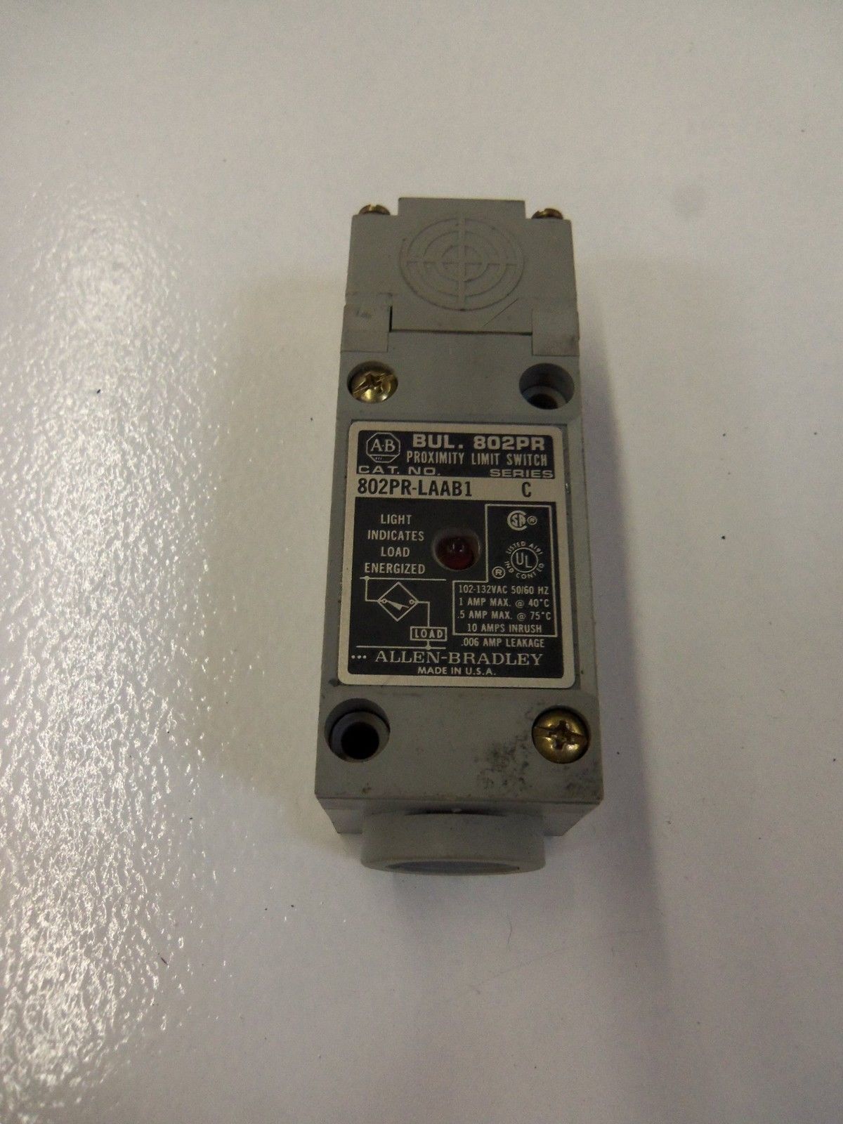 ALLEN BRADLEY 802PR-LAAB1 SERIES C *USED*