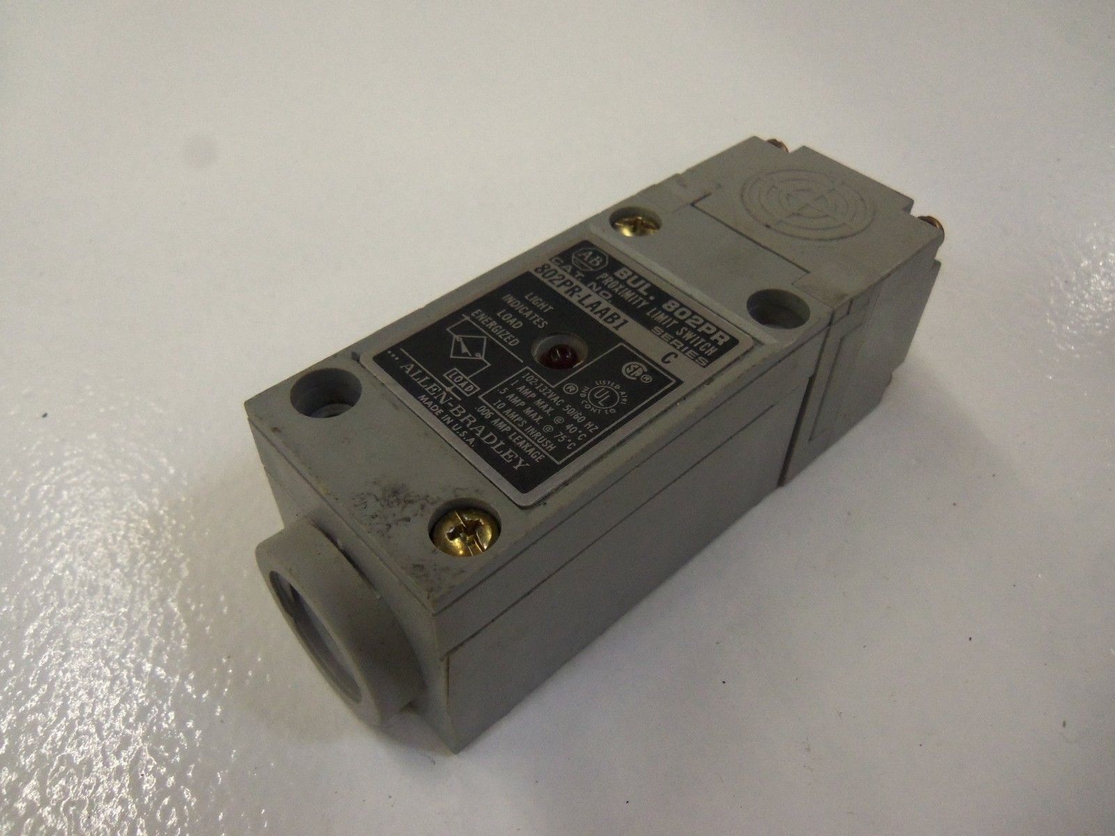 ALLEN BRADLEY 802PR-LAAB1 SERIES C *USED*