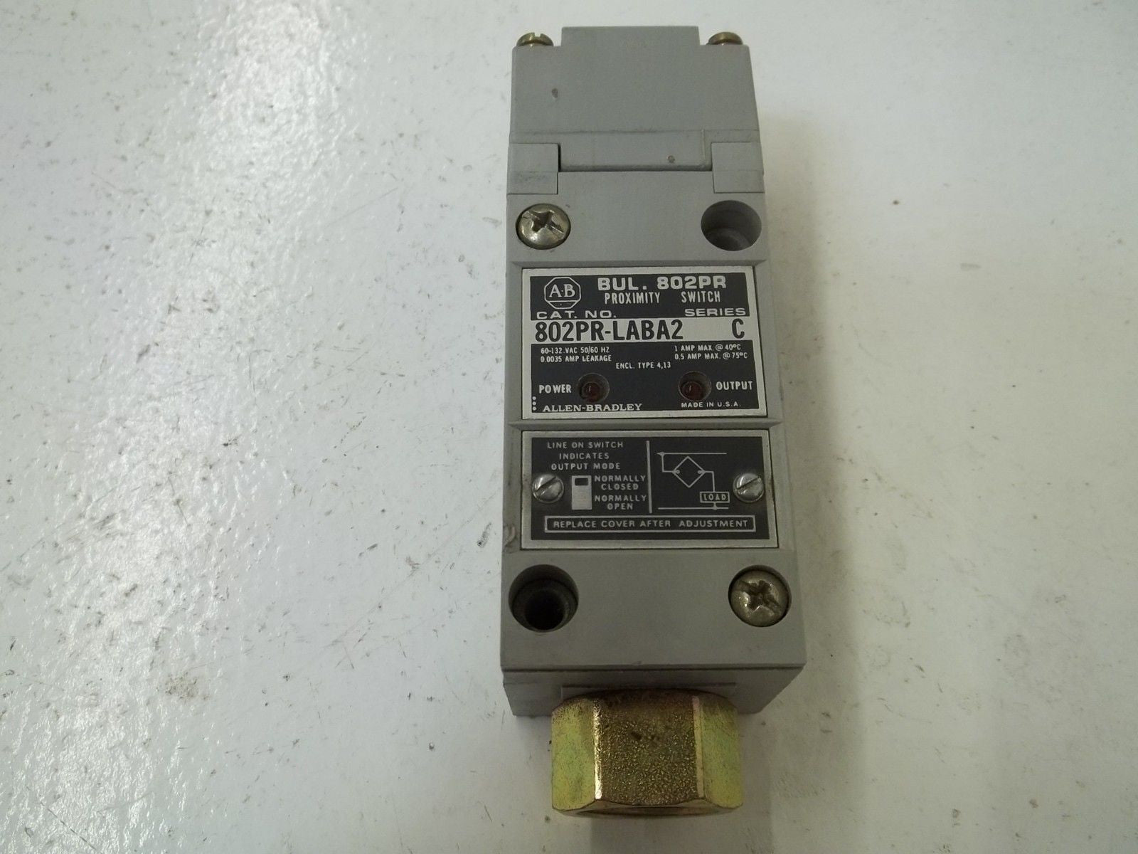 ALLEN BRADLEY 802PR-LABA2 SER.C *USED*