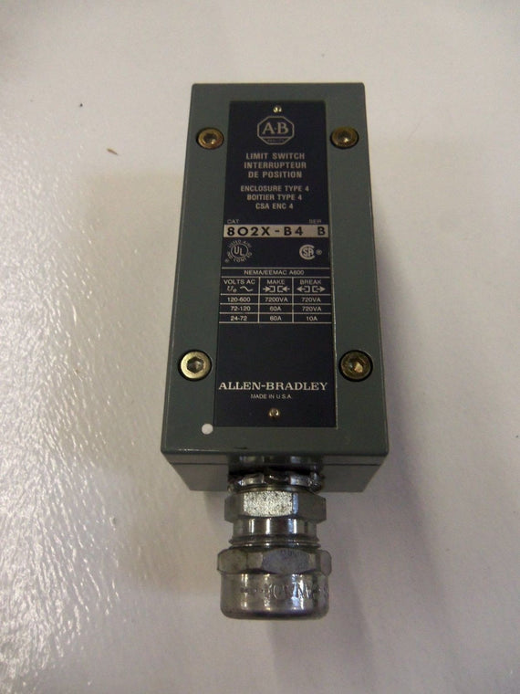 ALLEN BRADLEY 802X-B4 SERIES B *USED*