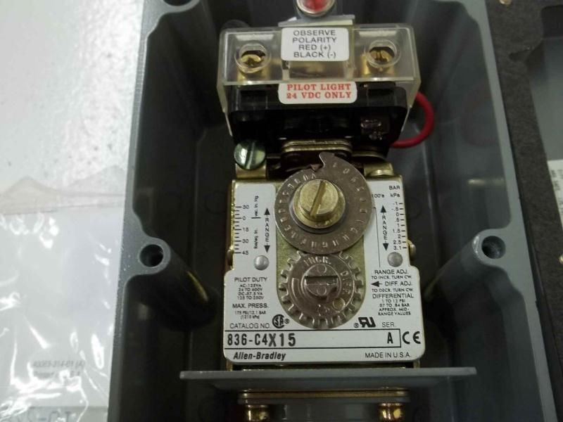 ALLEN BRADLEY 836-C4JX15 SER.B *NEW NO BOX*
