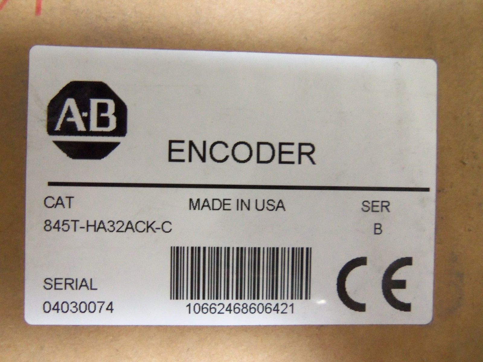 ALLEN BRADLEY 845T-HA32ACK-C SERIES B ENCODER *NEW IN BOX*