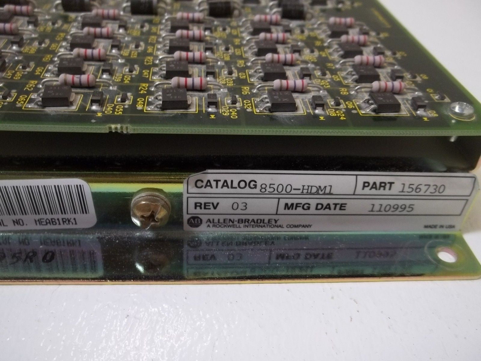 ALLEN BRADLEY 8500-HDM1 I/O MODULE 24VDC HIGH DENSITY *USED*
