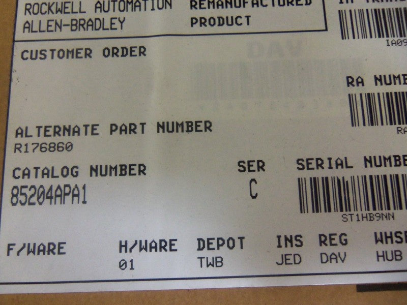 ALLEN BRADLEY 8520-4APA1 SER. C *NEW IN BOX*