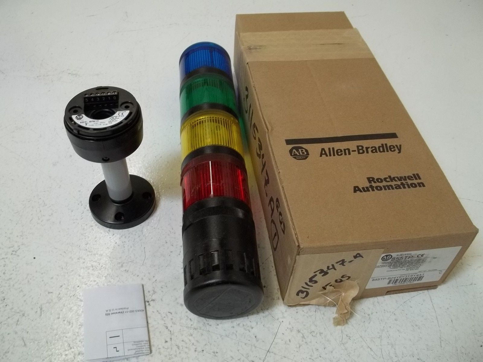 ALLEN BRADLEY 855TP-B24Y6Y3Y8Y4A1 SER.C *NEW IN BOX*