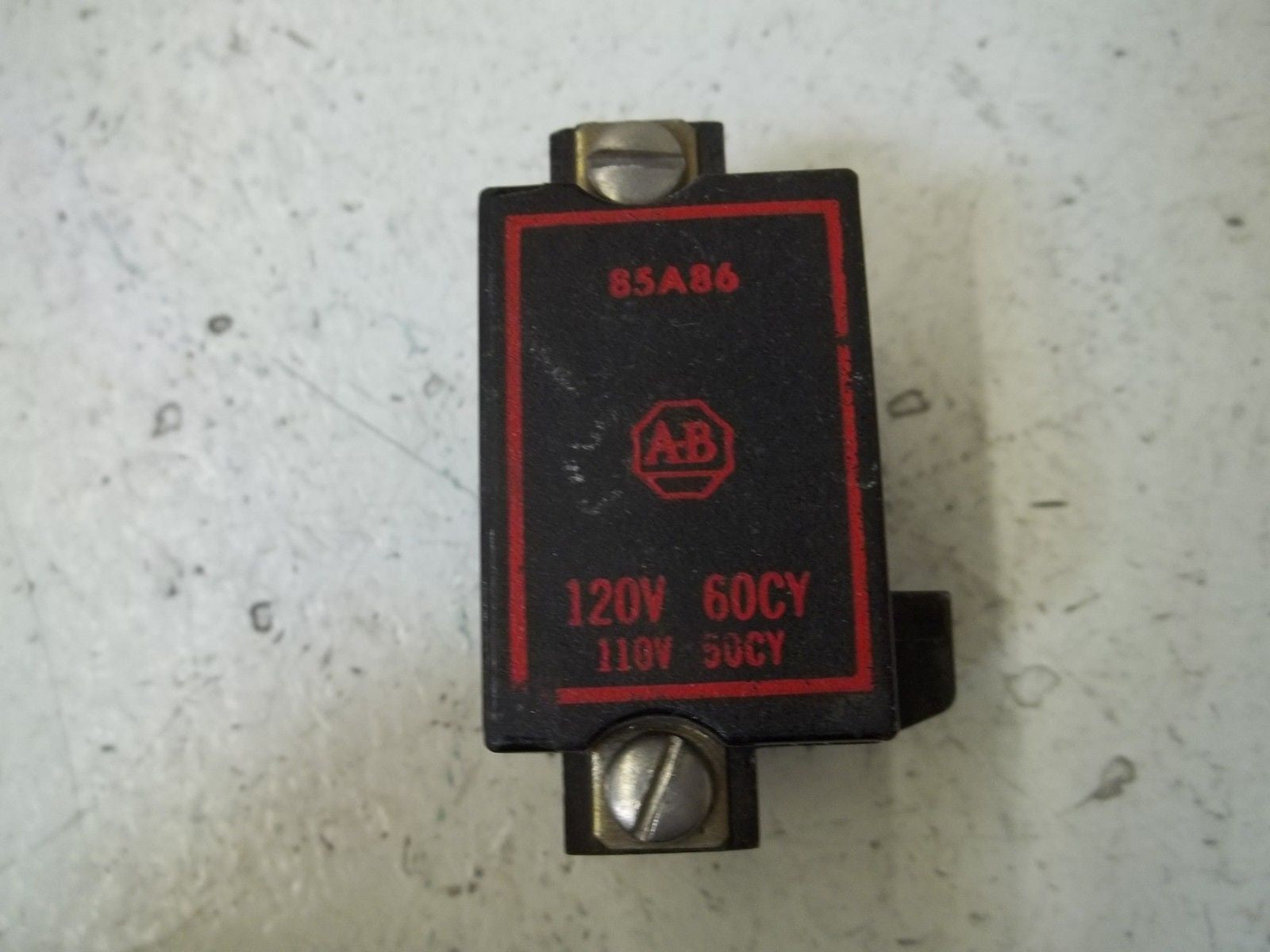ALLEN BRADLEY 85A86 SOLENOID COIL 120V *USED*