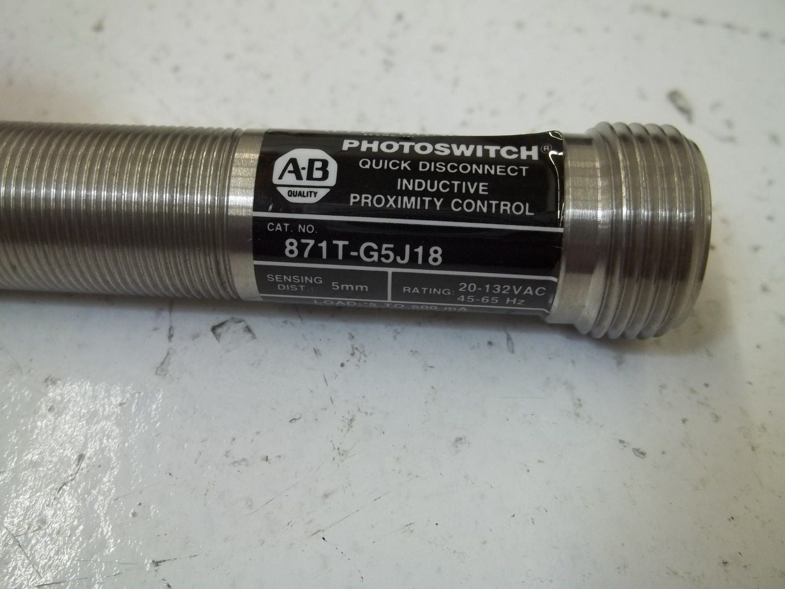 ALLEN BRADLEY 871T-G5J18 (AS PICTURED) *USED*