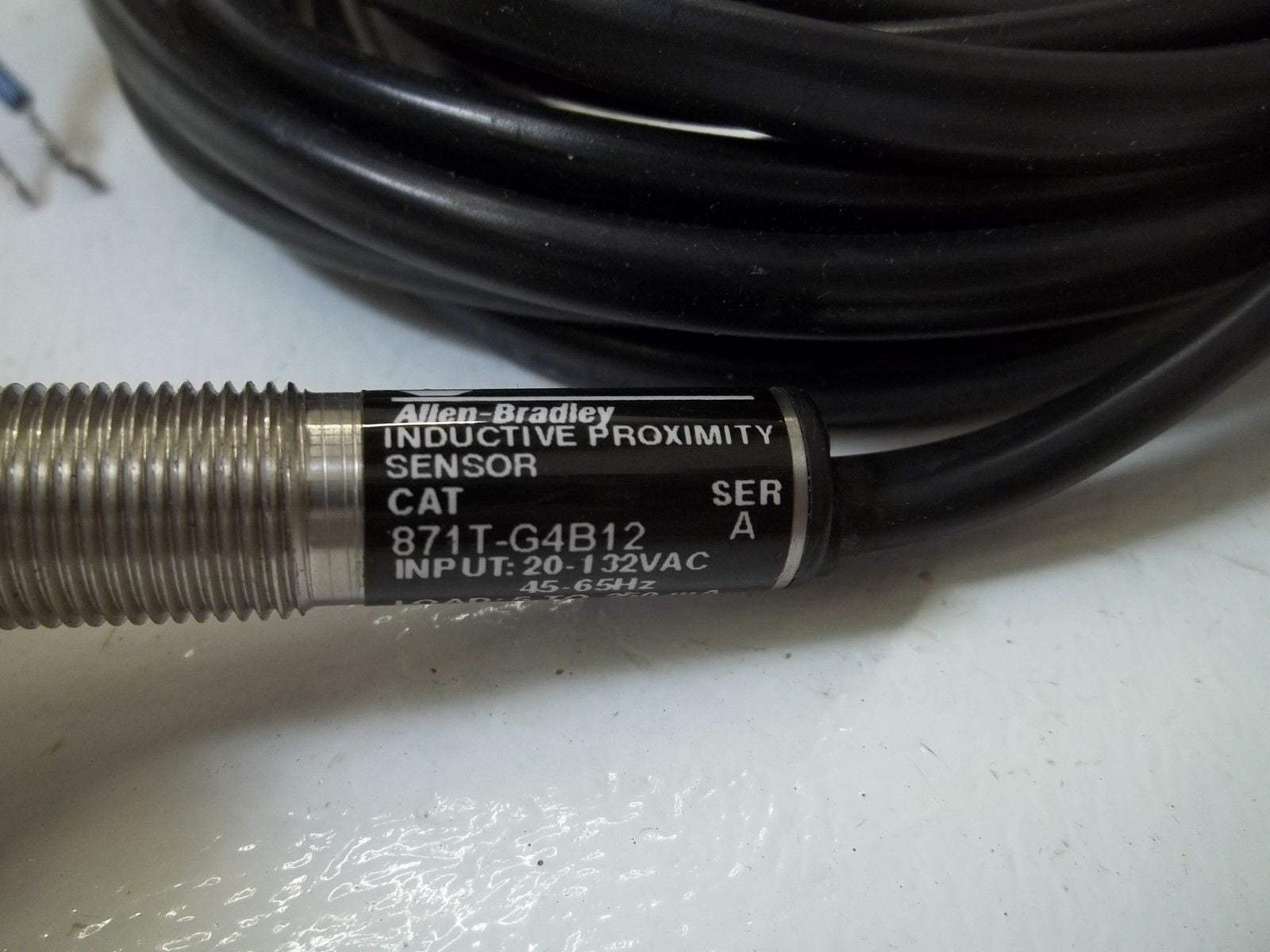 ALLEN BRADLEY 871T-G4B12 SER.A PROXIMITY SENSOR *USED*