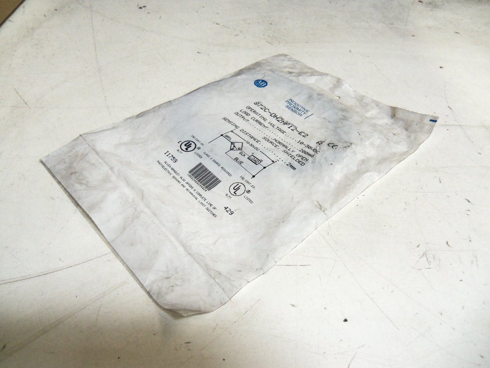 ALLEN BRADLEY 872C-DH2NP12-E2 SERIES A *NEW IN FACTORY BAG*