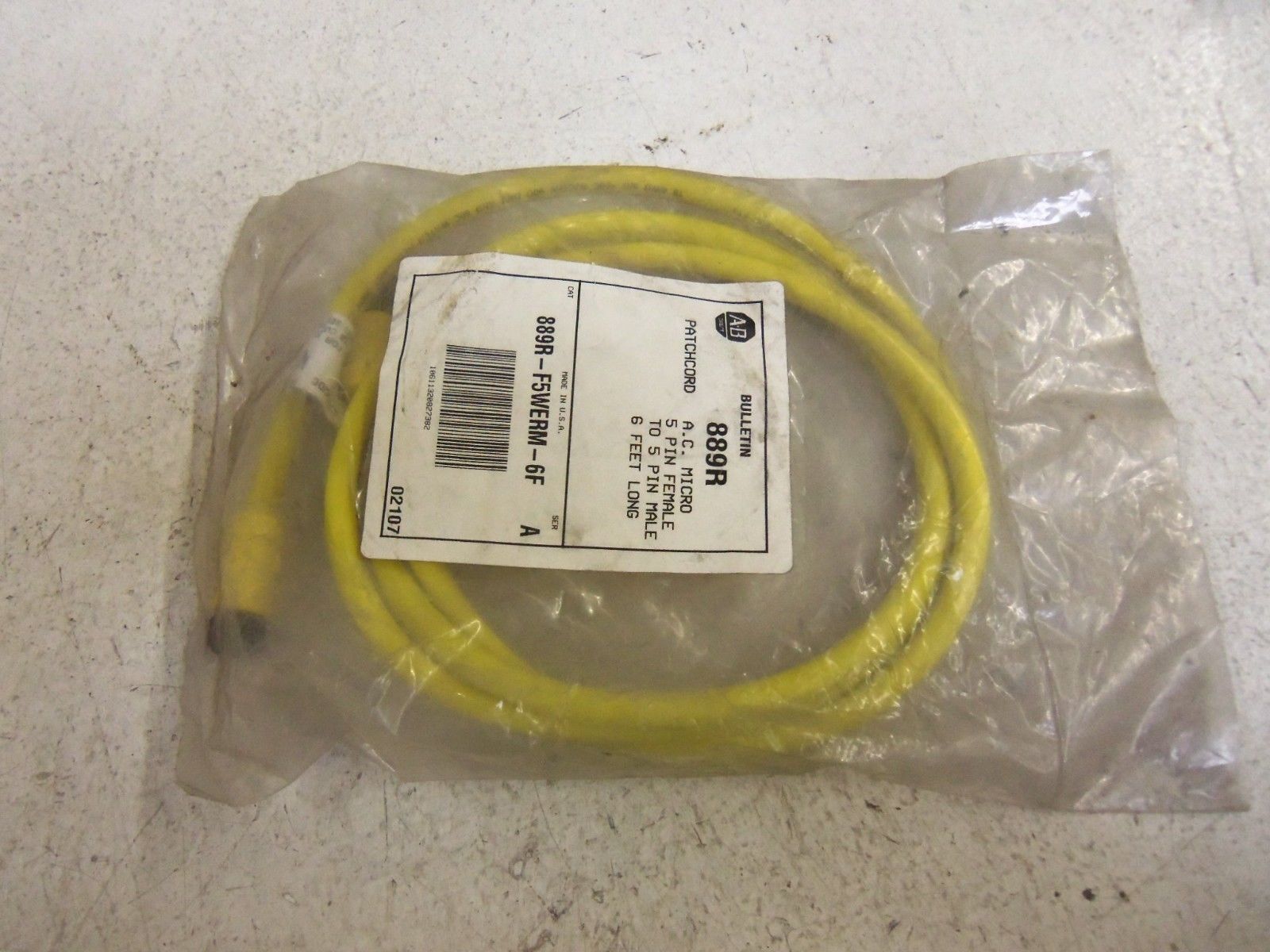 ALLEN BRADLEY 889R-F5WERM-6F * NEW IN FACTORY BAG *