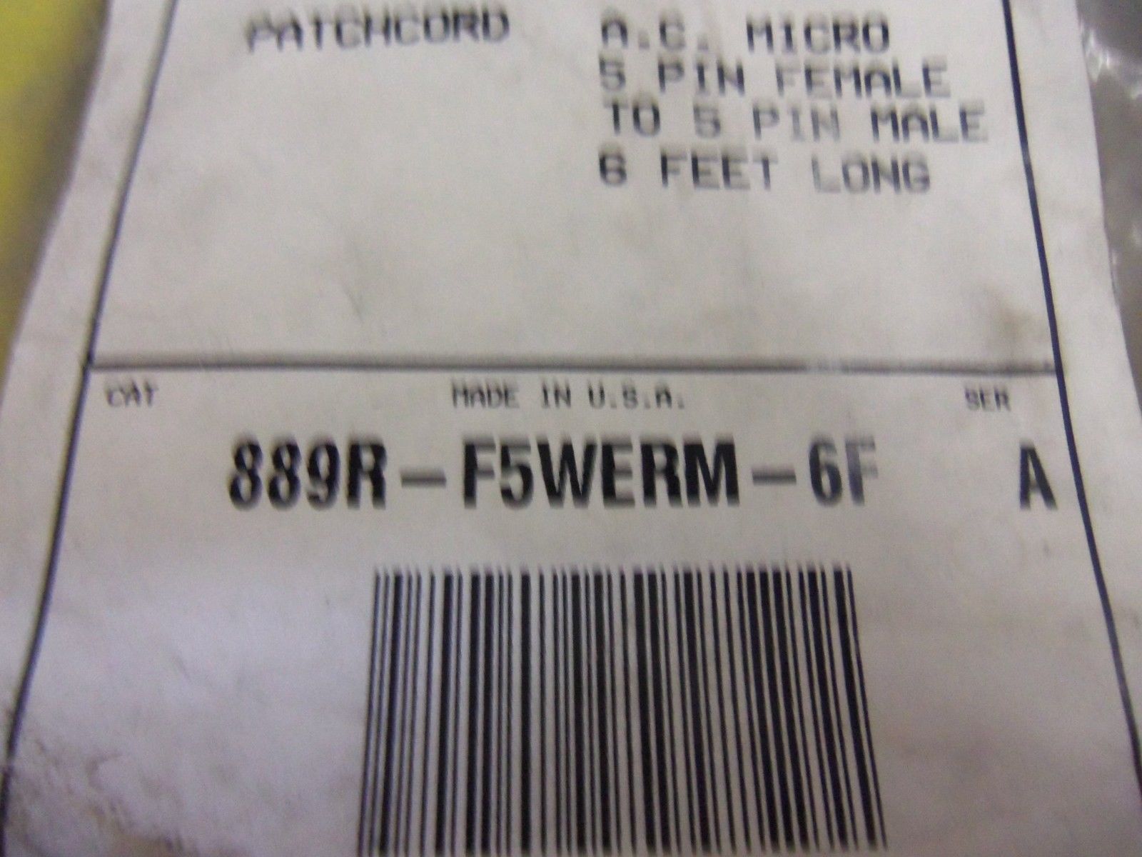 ALLEN BRADLEY 889R-F5WERM-6F * NEW IN FACTORY BAG *