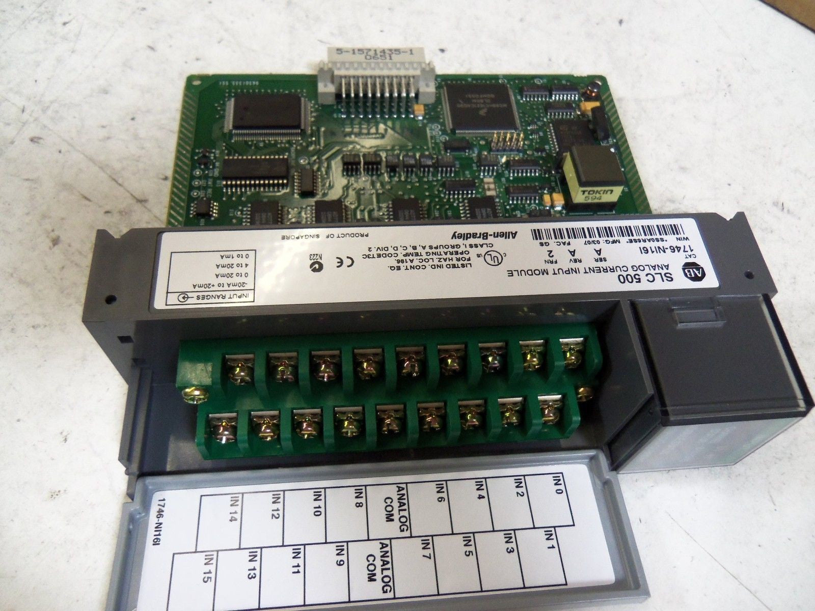 ALLEN BRADLEY ANALOG CURRENT INPUT MODULE 1746-NI61 SERIES A *NEW IN BOX*