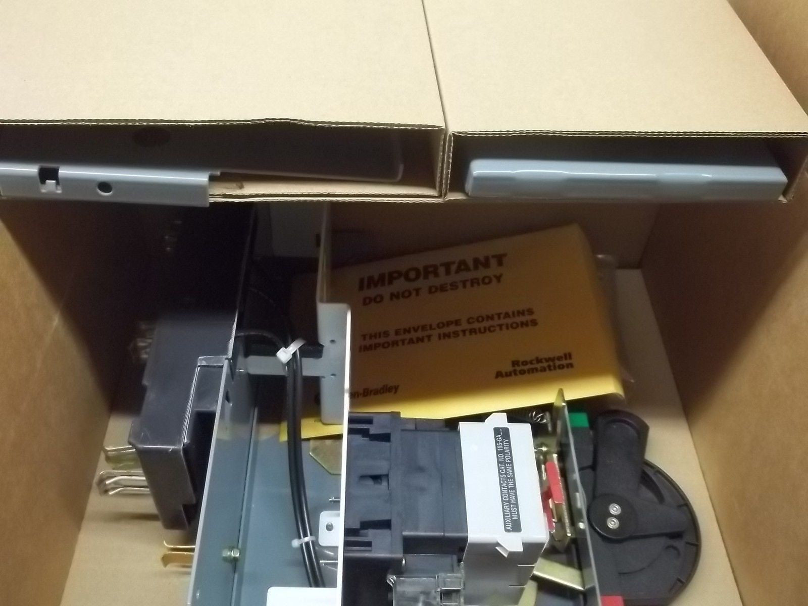 ALLEN BRADLEY 2192FZ-BKC-24C SER. U FUSIBLE DISCONNECT SWITCH *NEW IN BOX*