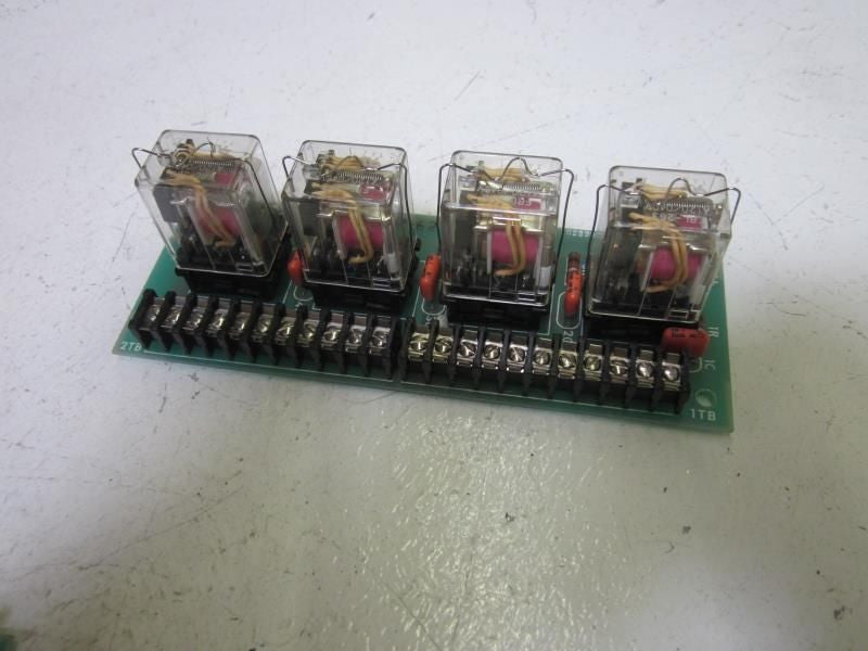 ALLEN BRADLEY M003052143 102899 REV.02 W/RELAYS BOARD *USED*
