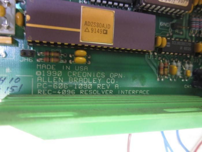 ALLEN BRADLEY PC-606-1090 REV.A *USED*