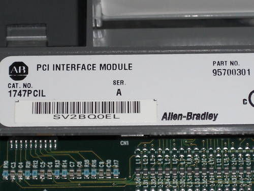 ALLEN BRADLEY PCI INTERFACE MODULE 1747-PCIL SERIES A *NEW NO BOX*