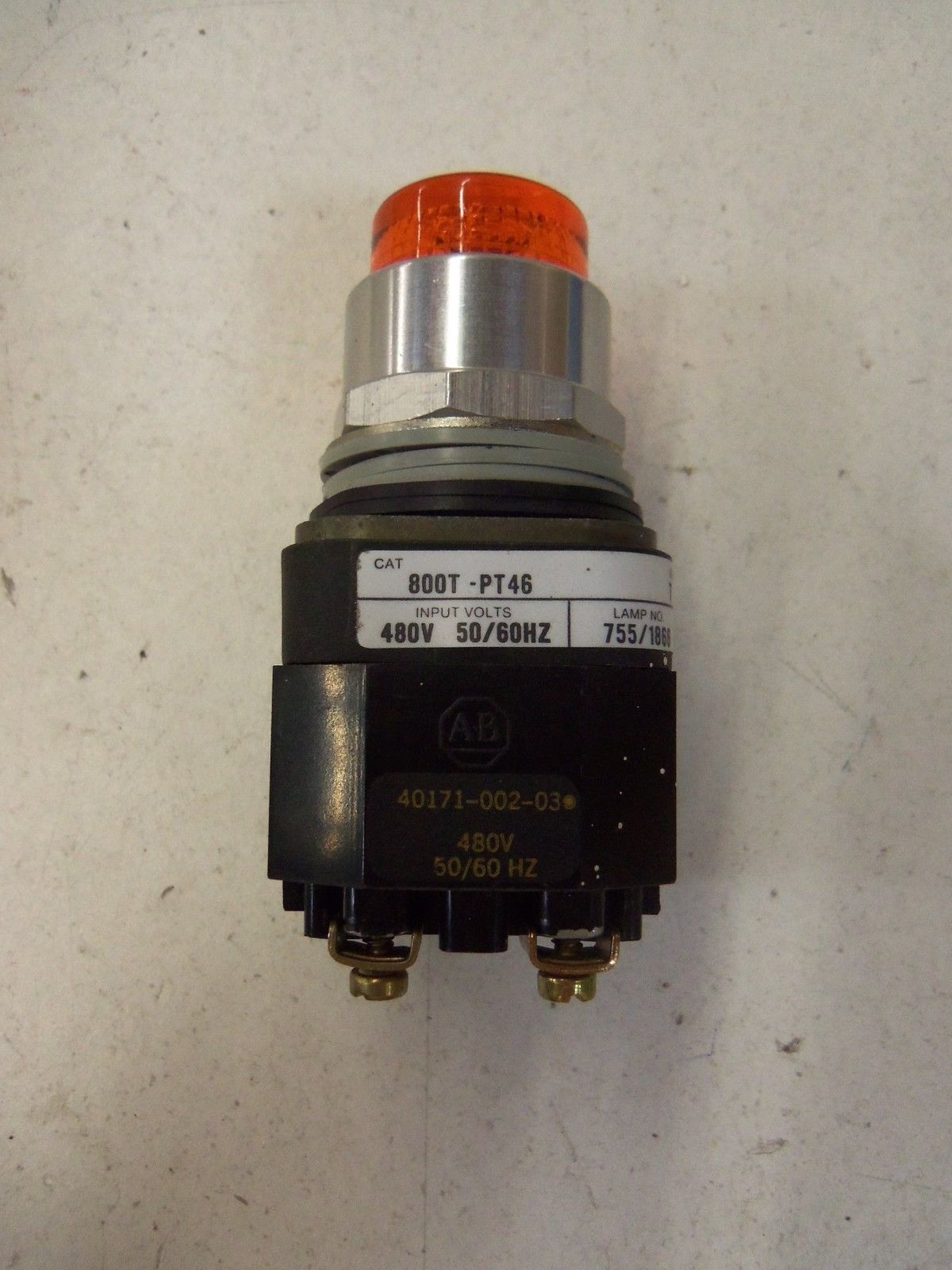 ALLEN BRADLEY PILOT LIGHT 800T-PT16A SERIES T *NEW IN BOX*