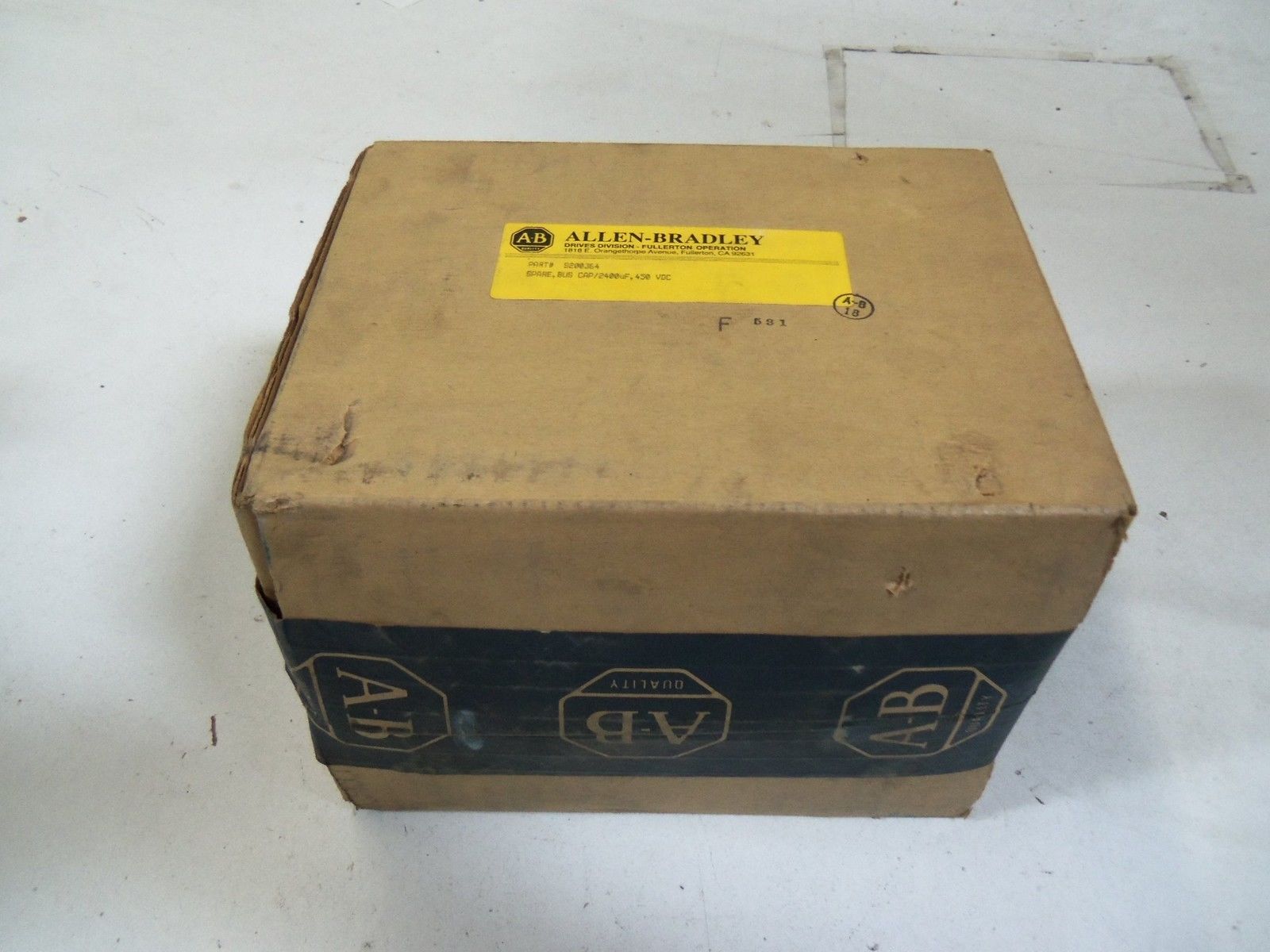 ALLEN BRADLEY S200364 SPARE, BUS CAP *FACTORY SEALED*