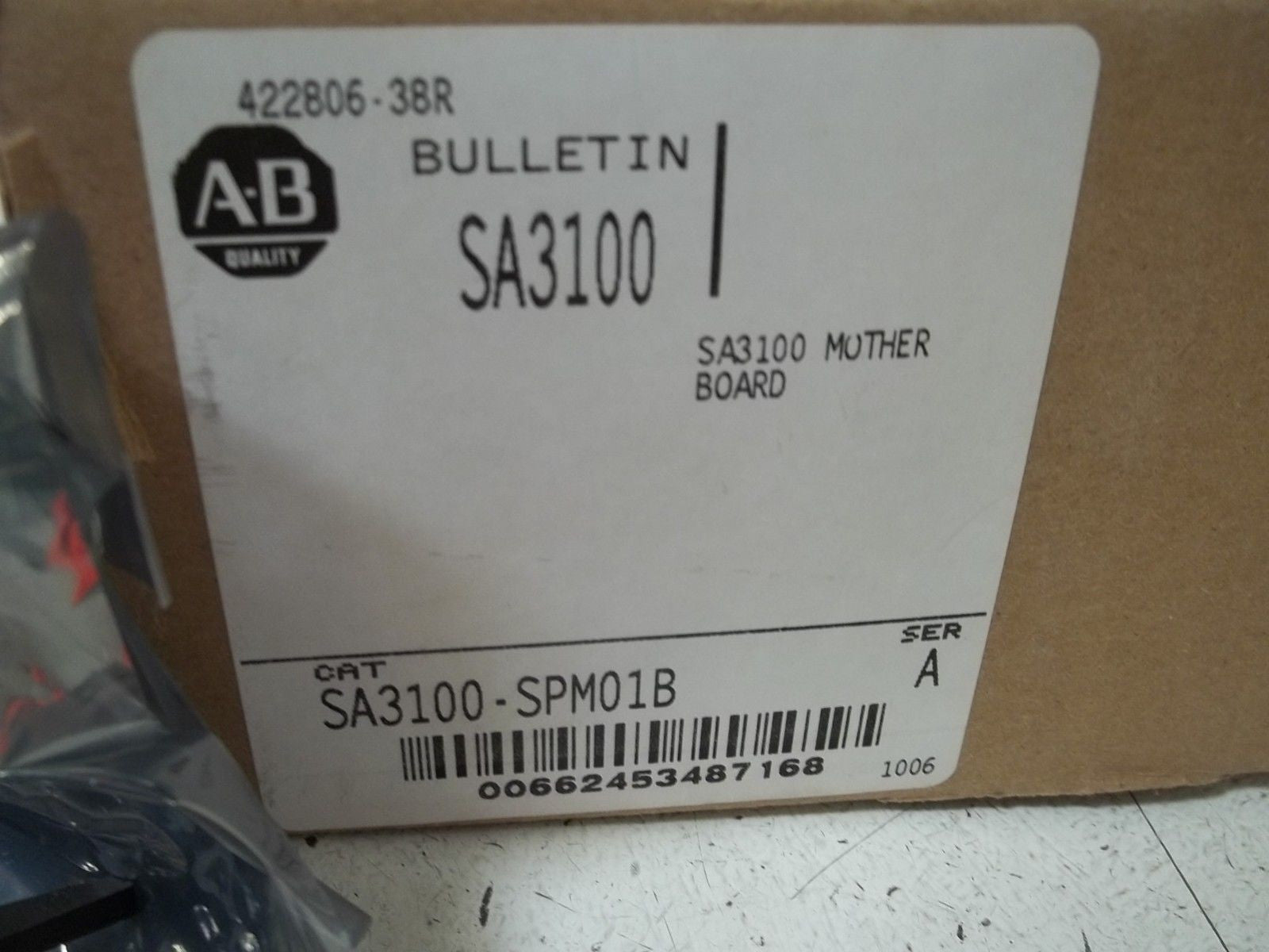 ALLEN BRADLEY SA3100-SPM01B SER.A MOTHER BOARD *NEW IN BOX*