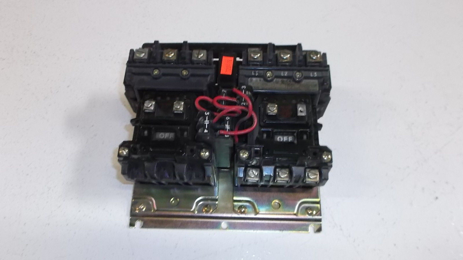 ALLEN BRADLEY SIZE 1 505-BOD23 SER. C REVERSING STARTER 115-120V *USED