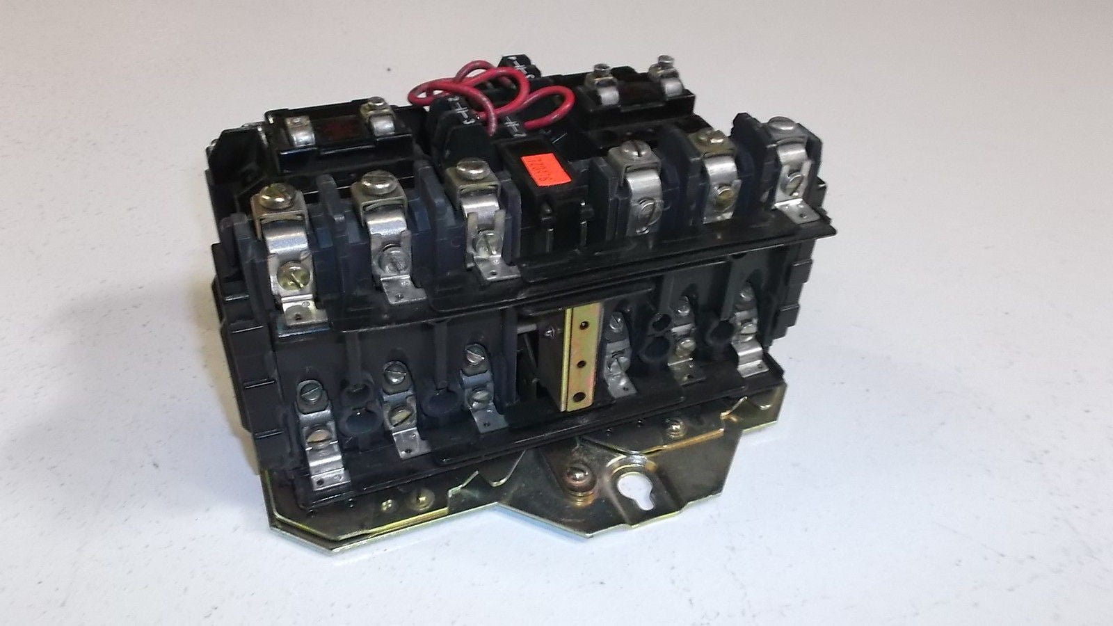 ALLEN BRADLEY SIZE 1 505-BOD23 SER. C REVERSING STARTER 115-120V *USED