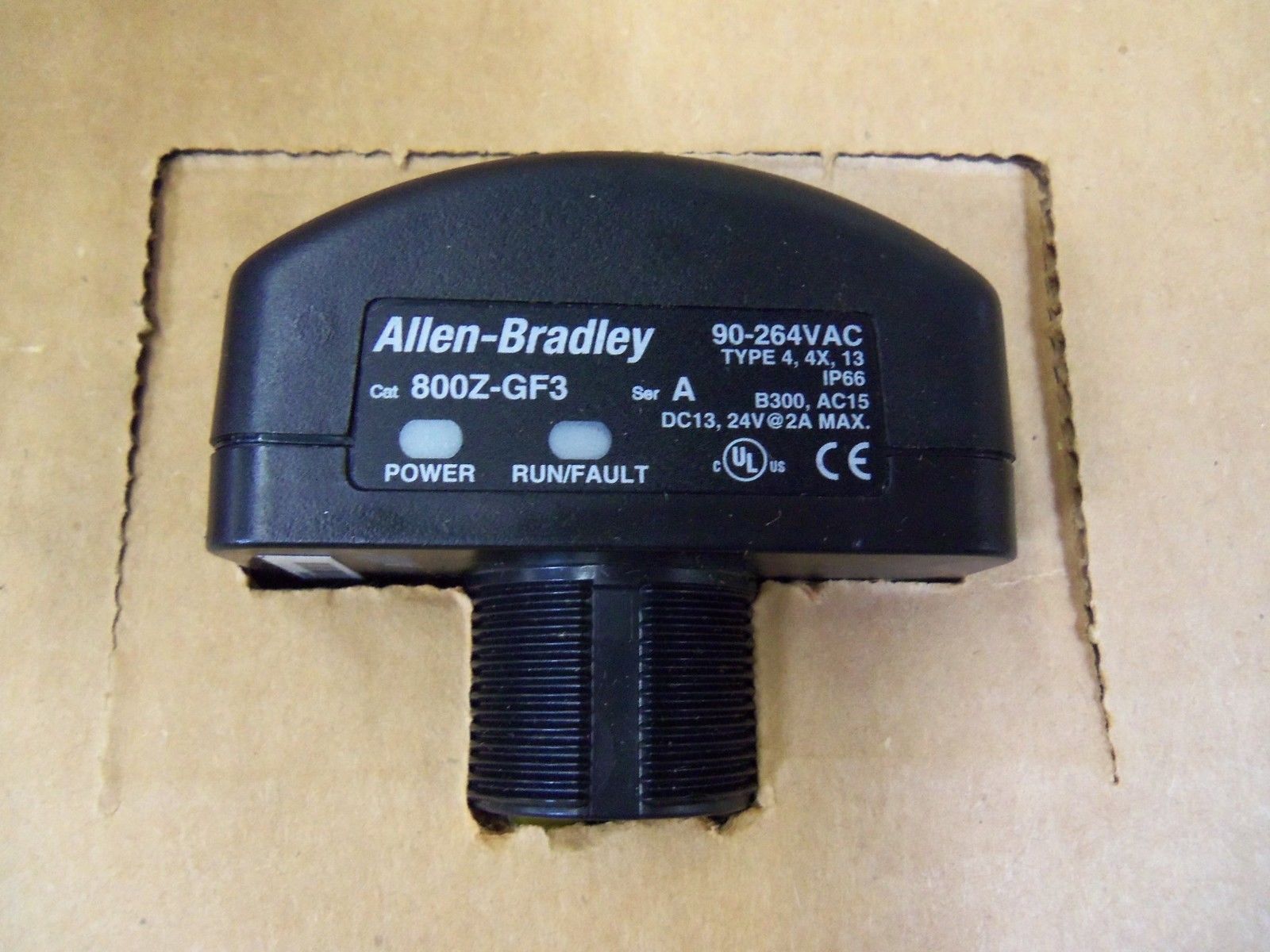 ALLEN BRADLEY TOUCH BUTTON 800Z-GF3126 SERIES A *NEW IN BOX*