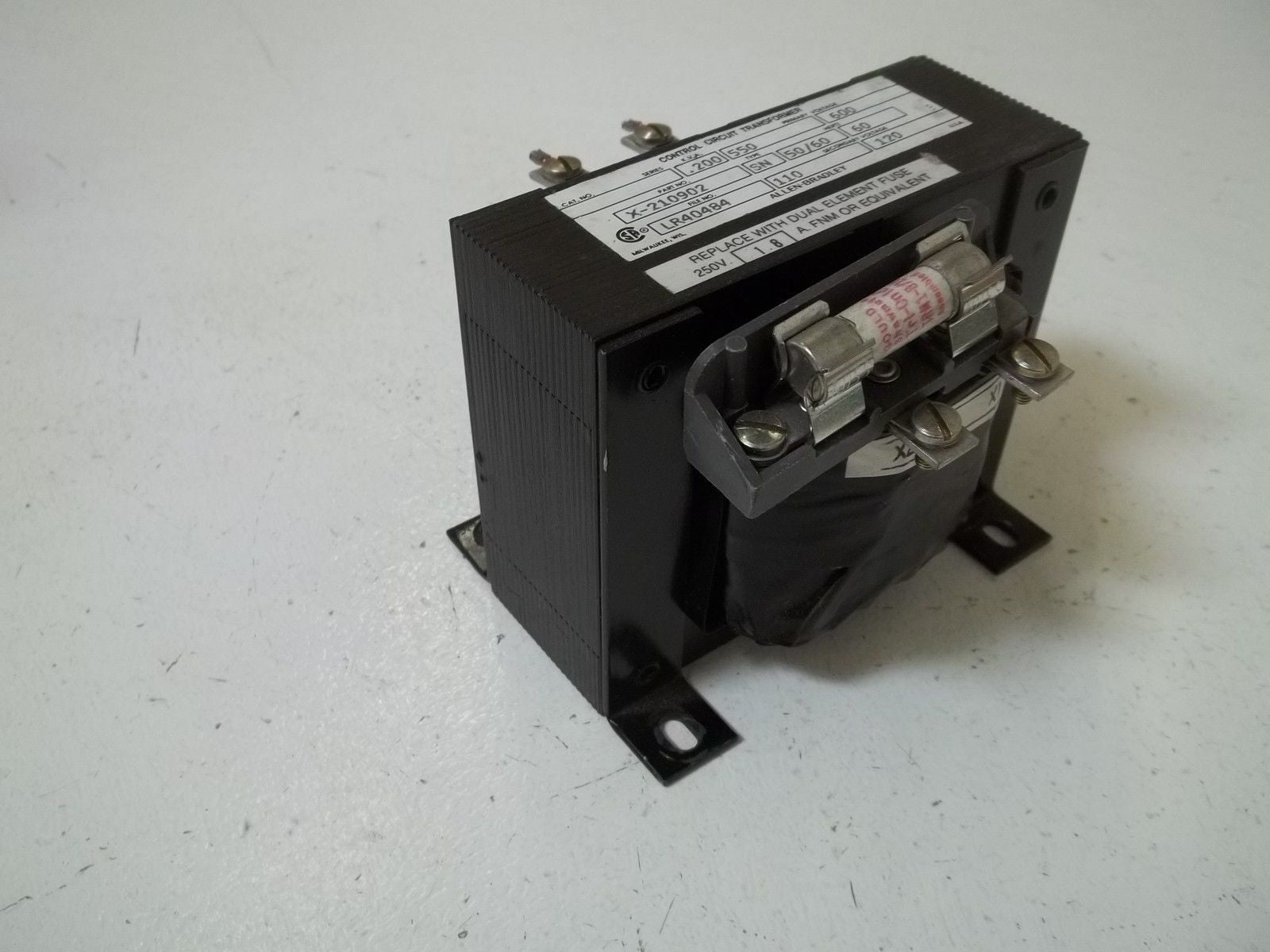 ALLEN BRADLEY X-210902 TRANSFORMER *USED*