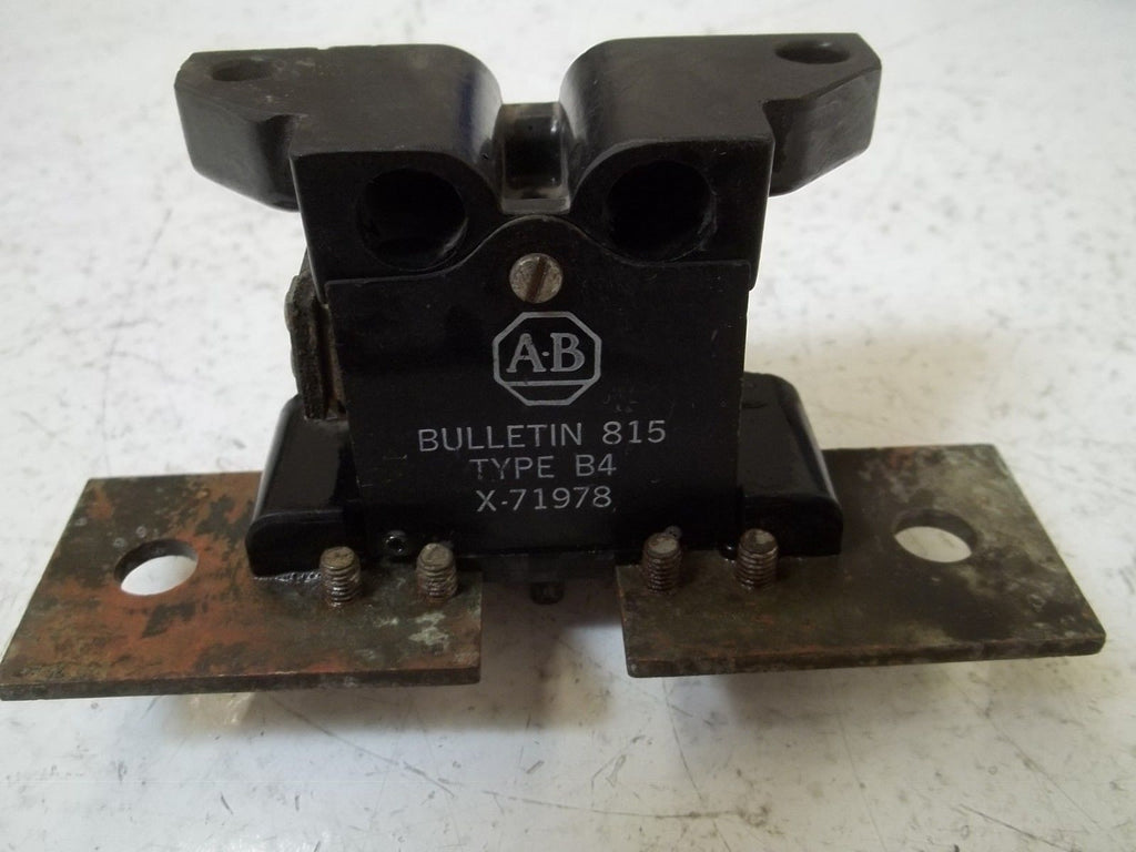 ALLEN BRADLEY X-71978 OVERLOAD RELAY LEFT HAND *USED*