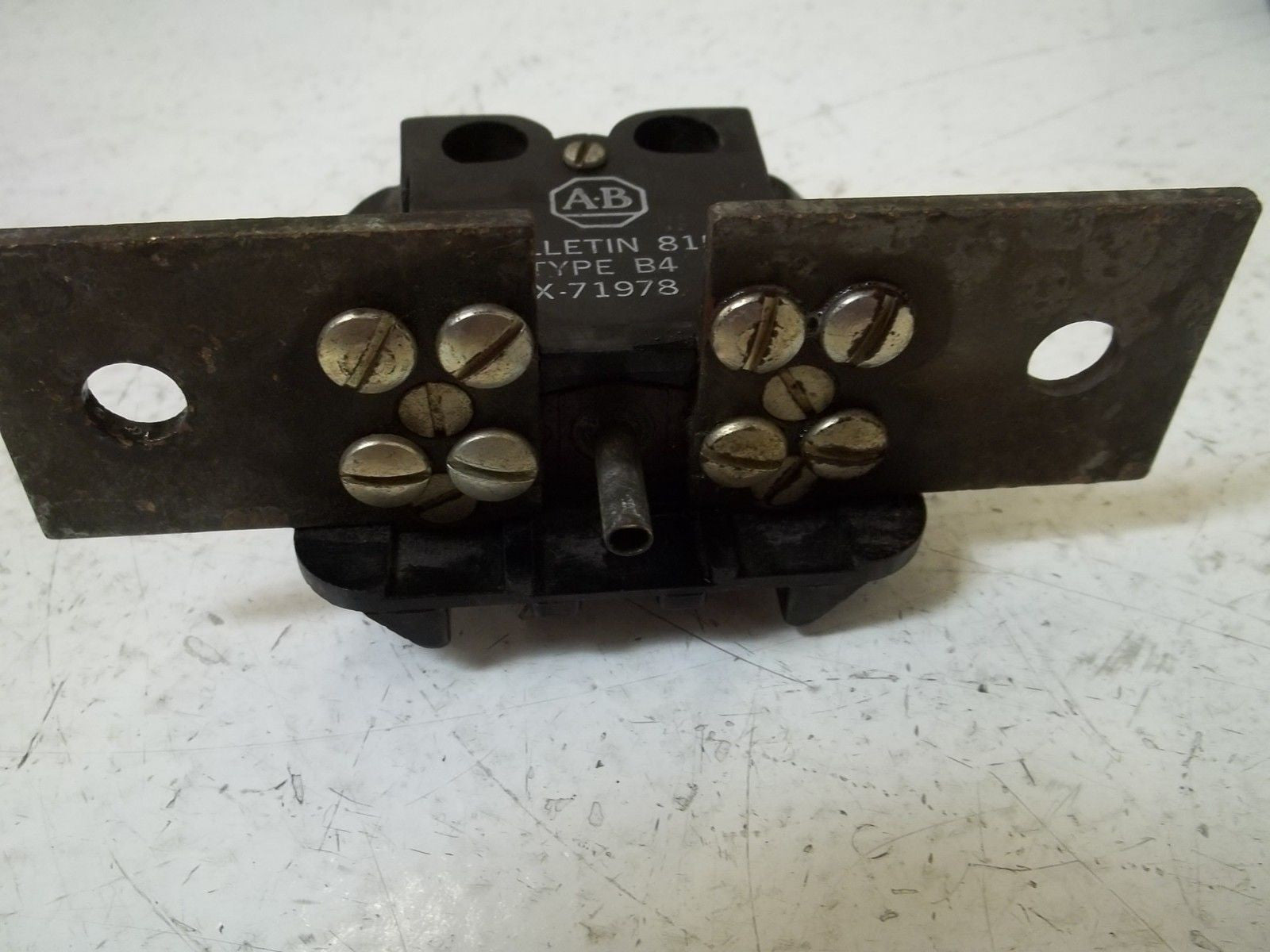 ALLEN BRADLEY X-71978 OVERLOAD RELAY LEFT HAND *USED*
