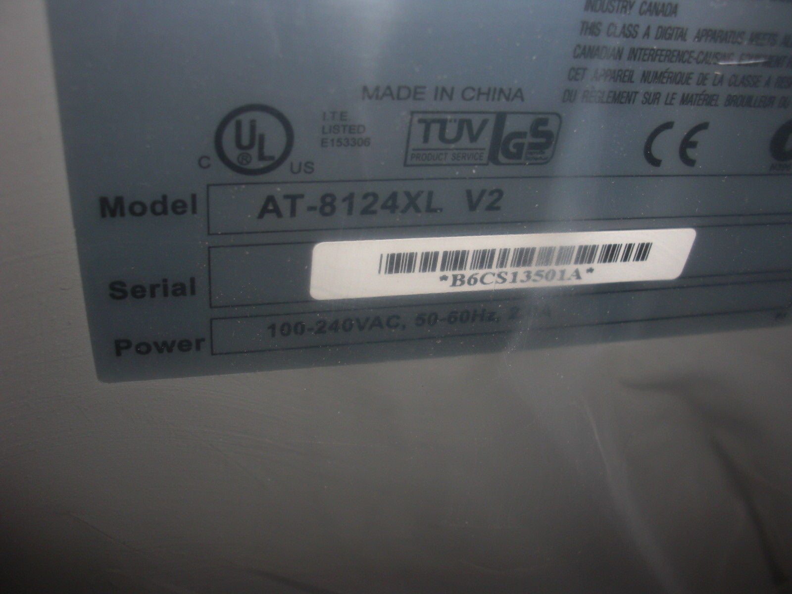 ALLIED TELESYN AT-8124XL V2 *NEW IN BOX*