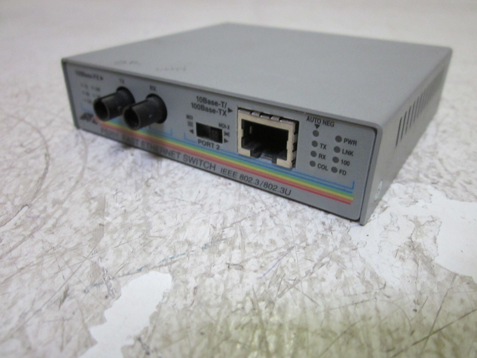 ALLIED TELESYN INTERNATIONAL AT-FS201 FAST SWITCH MEDIA CONVERTER *USED*