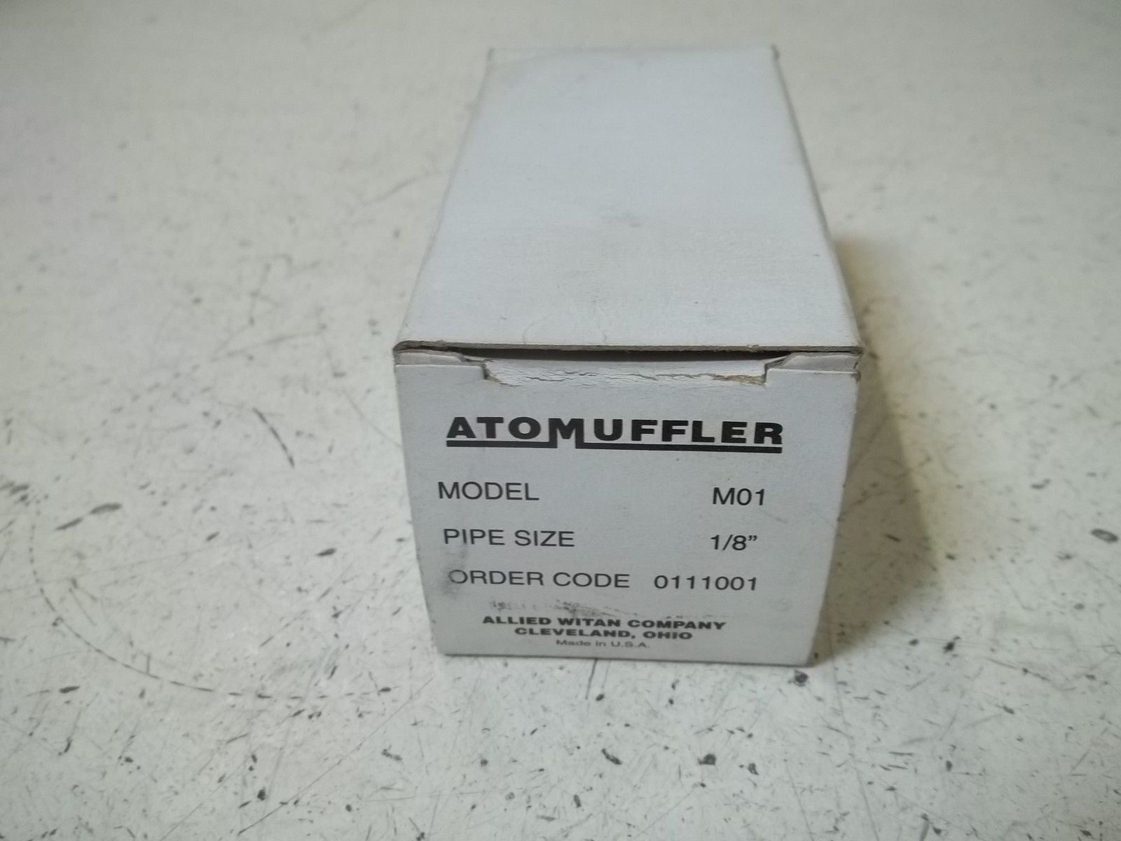 ALLIED WITAN ATOMUFFLER 0111001 44AW56M01 AIR EXHAUST MUFFLER *NEW IN BOX*