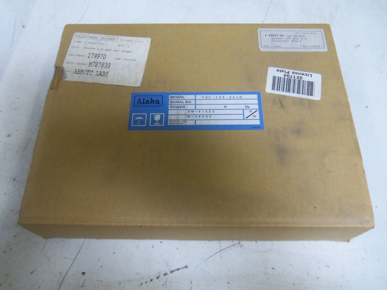 ALOKA TDC-786-201B *NEW IN BOX*