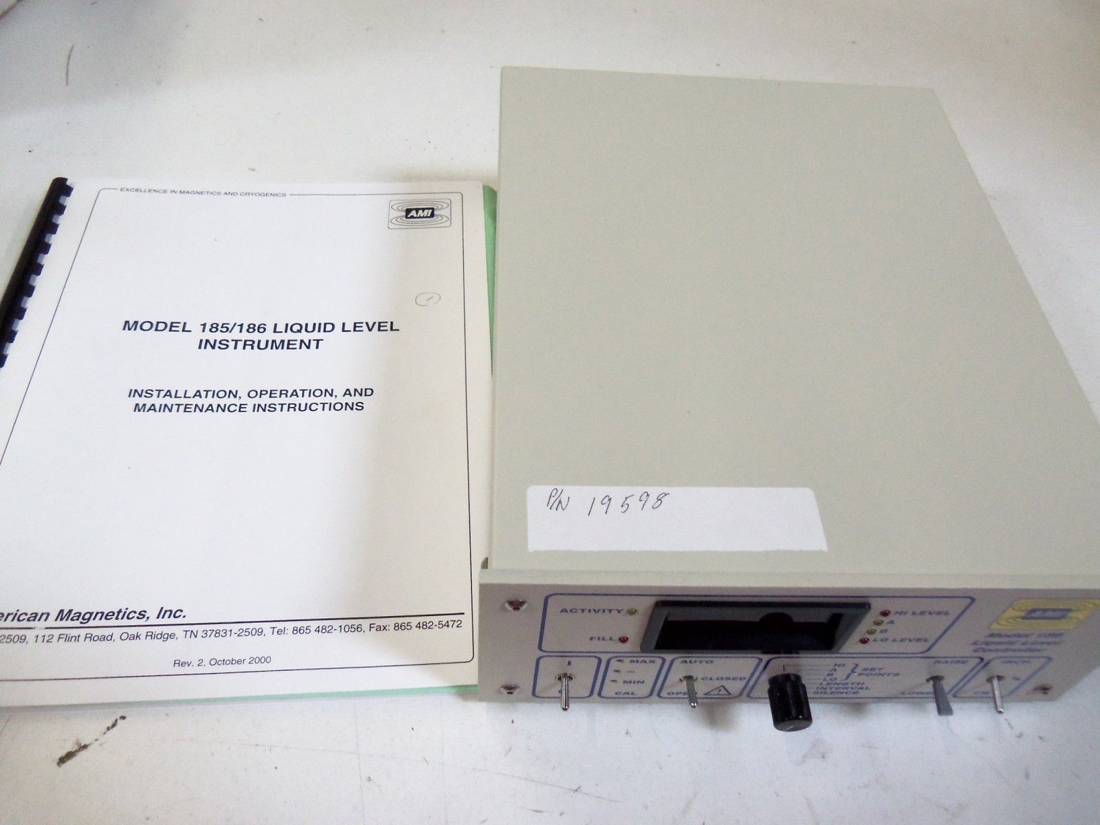 AMERICAN MAGNETICS, INC. 186CE-T-120-N-16-IN-CL-X-S *NEW NO BOX*