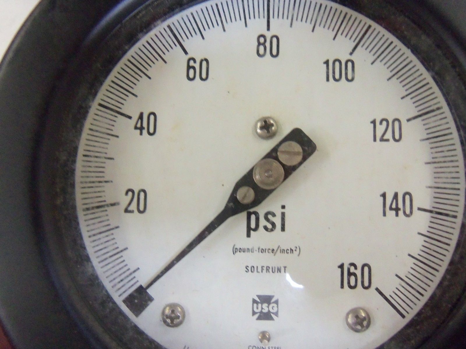 AMETEK 1913 PRESSURE GAUGE 132056 160 PSI *NEW IN BOX*