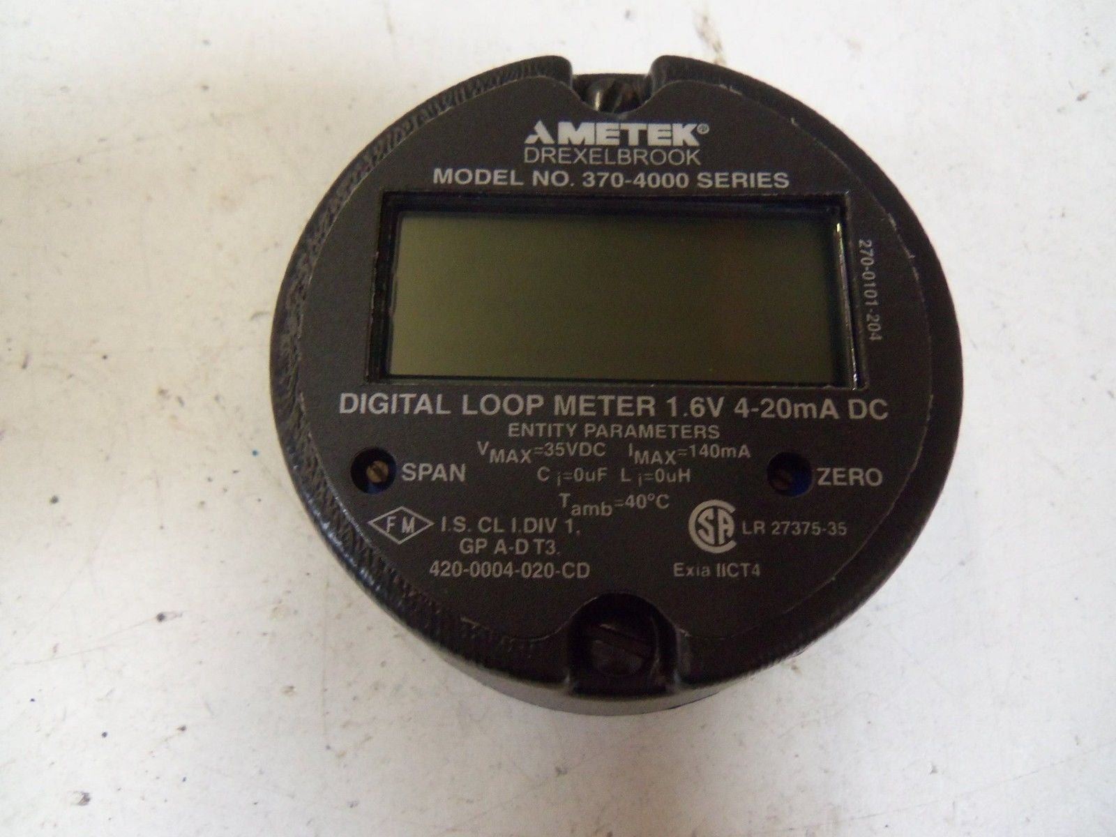 AMETEK DREXELBROOK  370-4000 *USED*