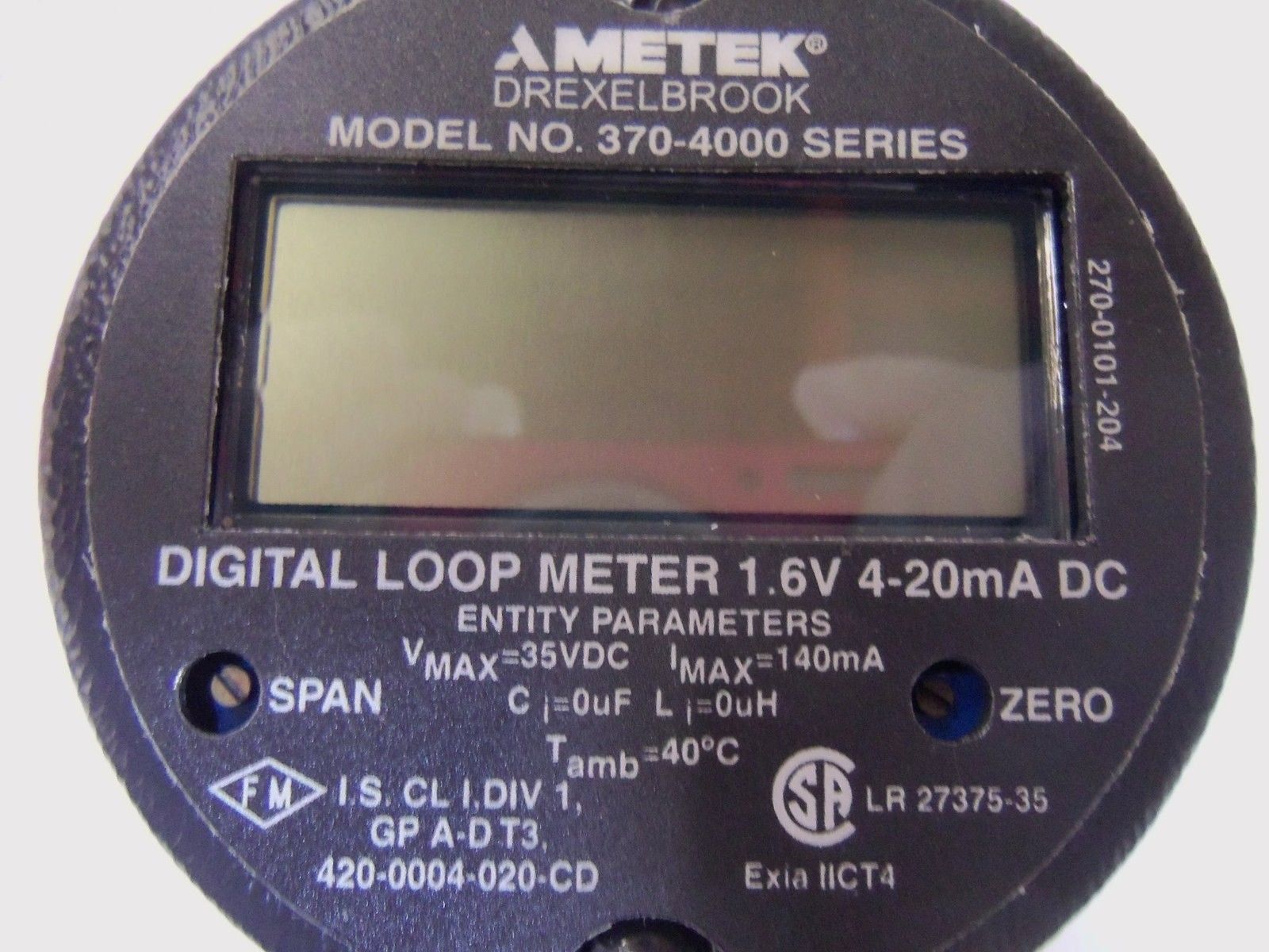 AMETEK DREXELBROOK  370-4000 *USED*