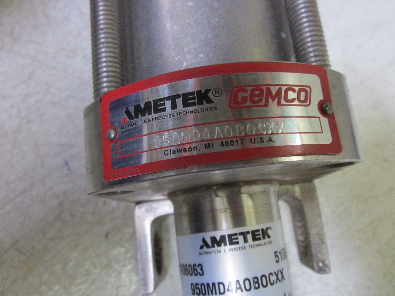 AMETEK GEMCO 950MD4A0B0CXX *USED*