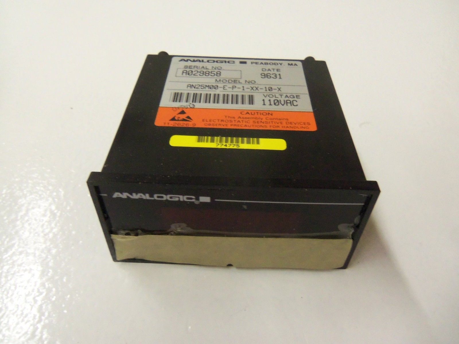 ANALOGIC AN2500-E-P-1-XX-10-X *USED*